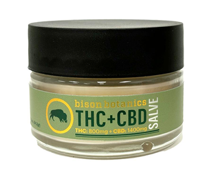 THC + CBD Salve Bison Botanics