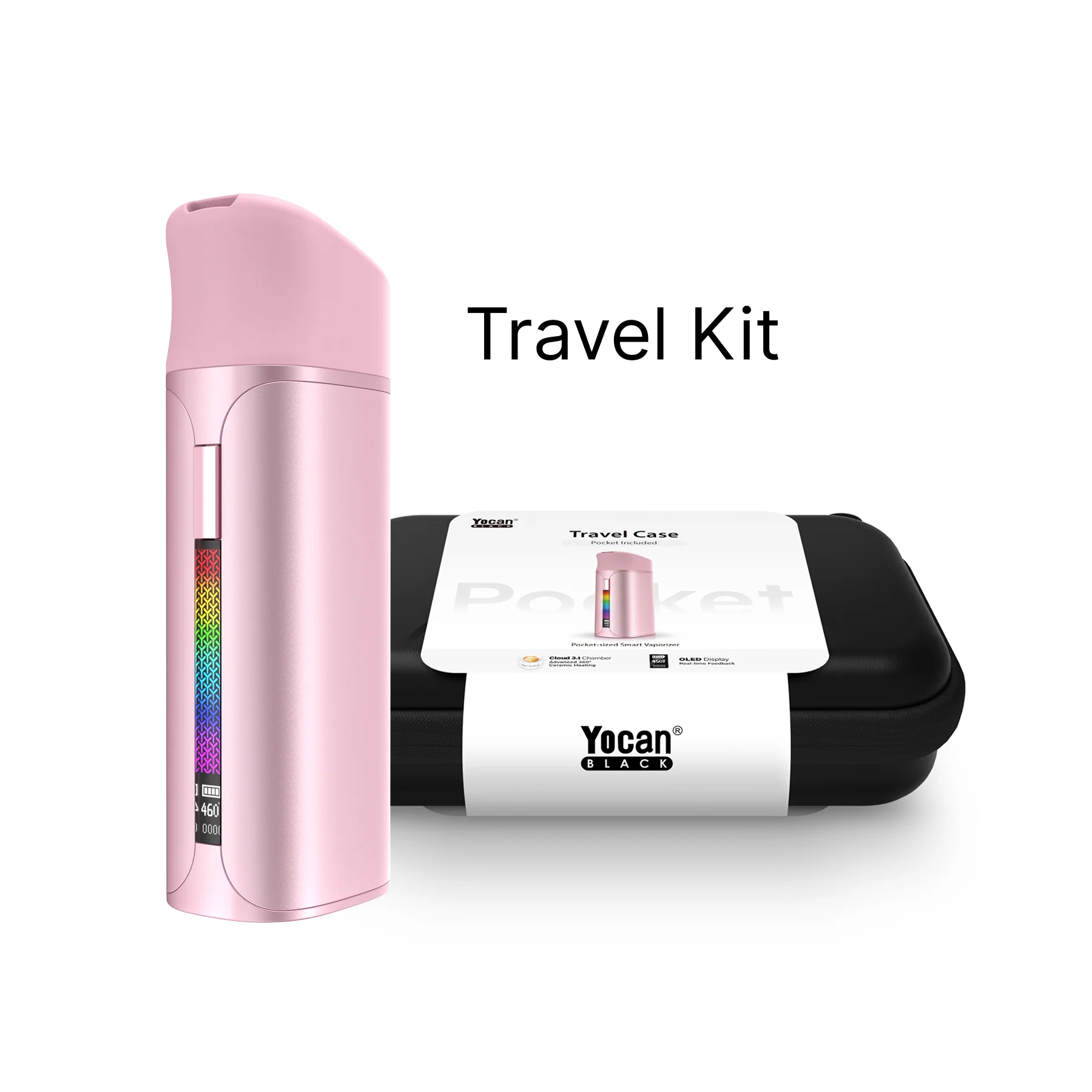 Pocket Travel Case Kit Yocan Black