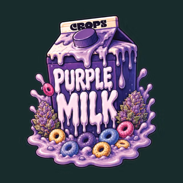Purple Milk Crops