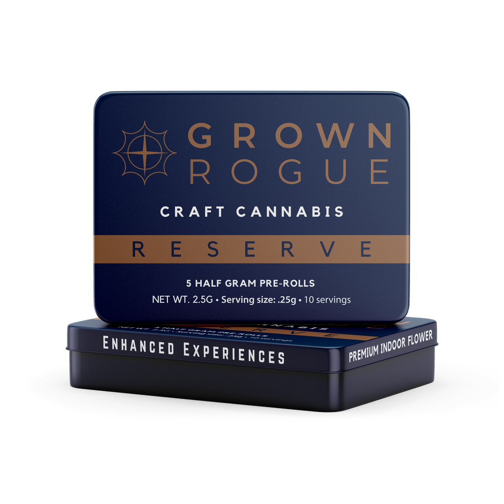 Grown Rogue Reserve Scented Marker Pre-Rolls 0.5g | 5 Pack