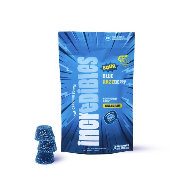 Hig Dose Sour Blue Raspberry Incredibles Hig Dose Sour Blue Raspberry Incredibles