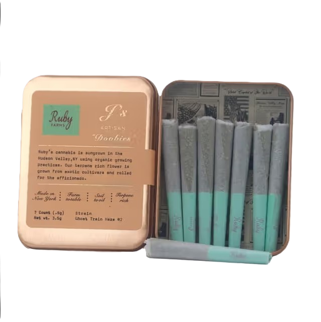 Ghost Train Haze #2 Doobies 7pk Ruby Farms