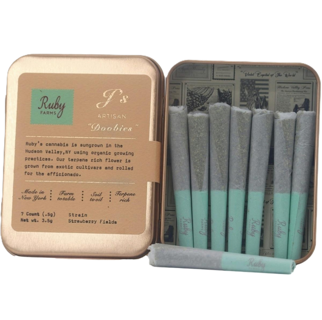 Strawberry Fields Doobies 7pk Ruby Farms