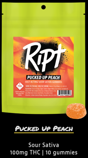 Pucked Up Peach