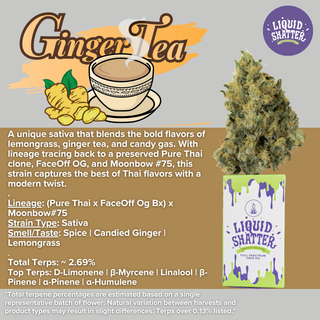 Ginger Tea Liquid Shatter