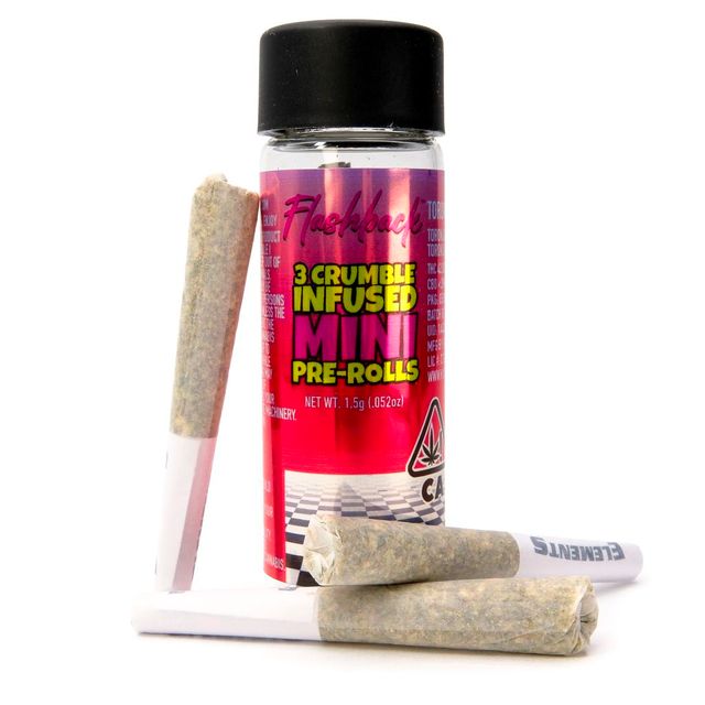 Toronja Crumble Infused Mini Pre-Rolls 3 Flashback