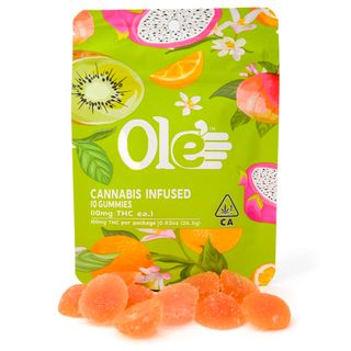 Watermelon Lime 10 Pack Gummies Ole' 4 Fingers