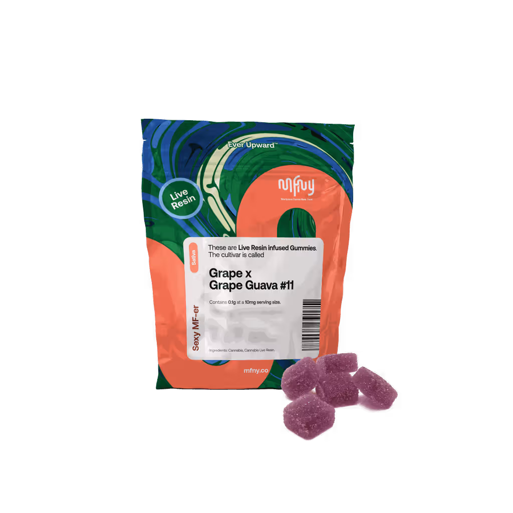 MFNY Grape x Grape Guava Live Resin 10mg THC