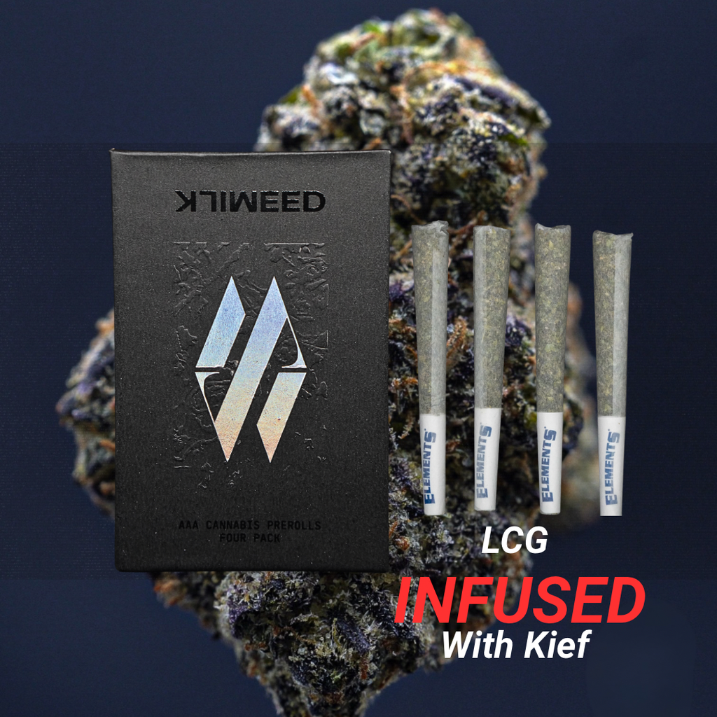 Milkweed| Lemon Cherry Gelato 4 Pack infused Pre-Roll