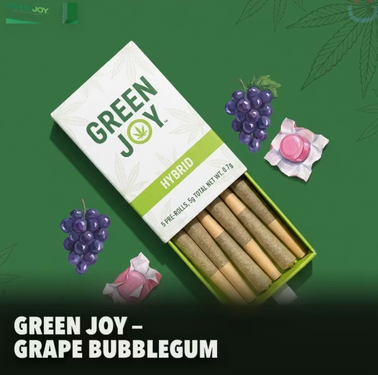 Grape Bubblegum Green Joy