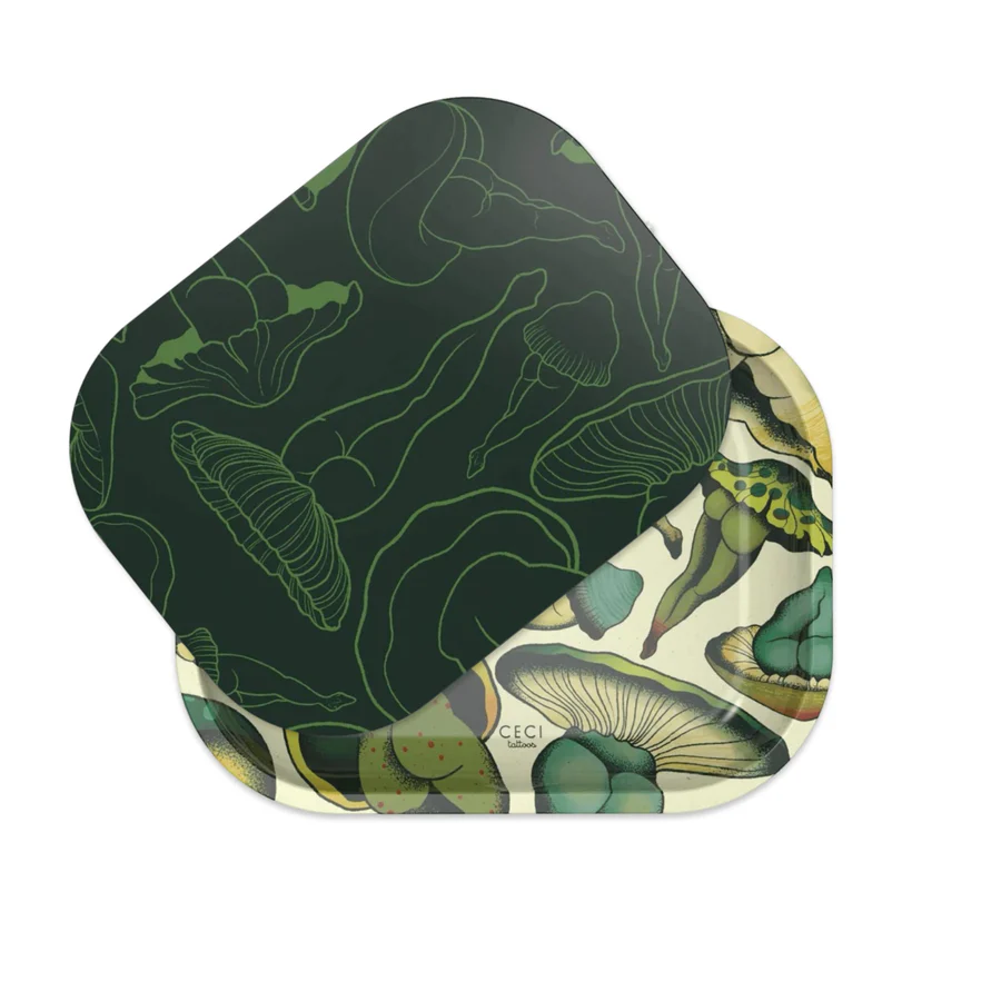 Rolling Tray With Magnetic Cover | Mush Love Zzz's