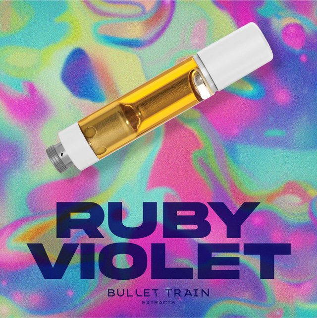 Ruby Violet Live Resin Bullet Train