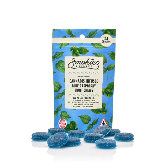 Blue Raspberry Indica Smokiez