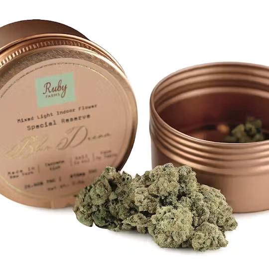 Exotic Flower | Blue Dream | 3.5G | Ruby Farms