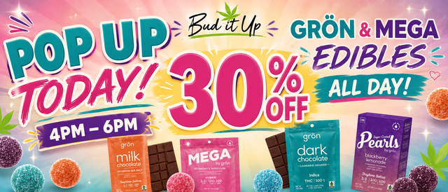 Cannabis Promo, Cannabis Sales, Cannabis Discounts, Cannabis on Sale, 30% OFF  MEGA & GRON