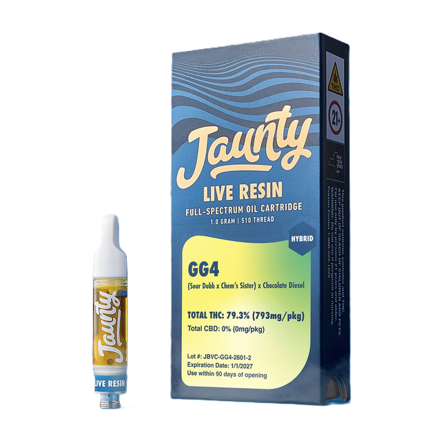 GG4 1g Resin Cartridge Jaunty