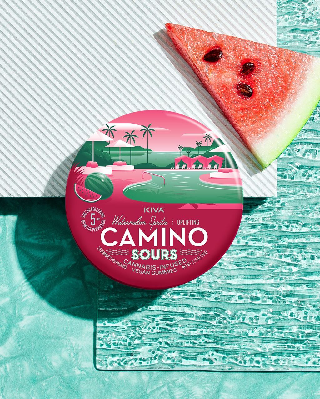 Uplifting Sours Watermelon Spritz