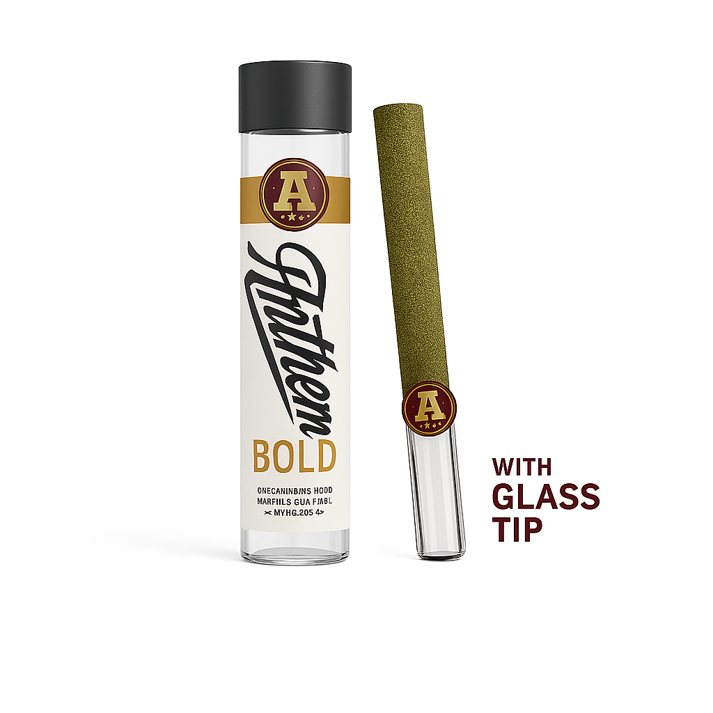 Bold Jack Herer Glass Tip