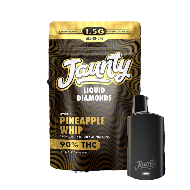 Pineapple Whip 1.5g Liquid Diamonds Disposable  Jaunty