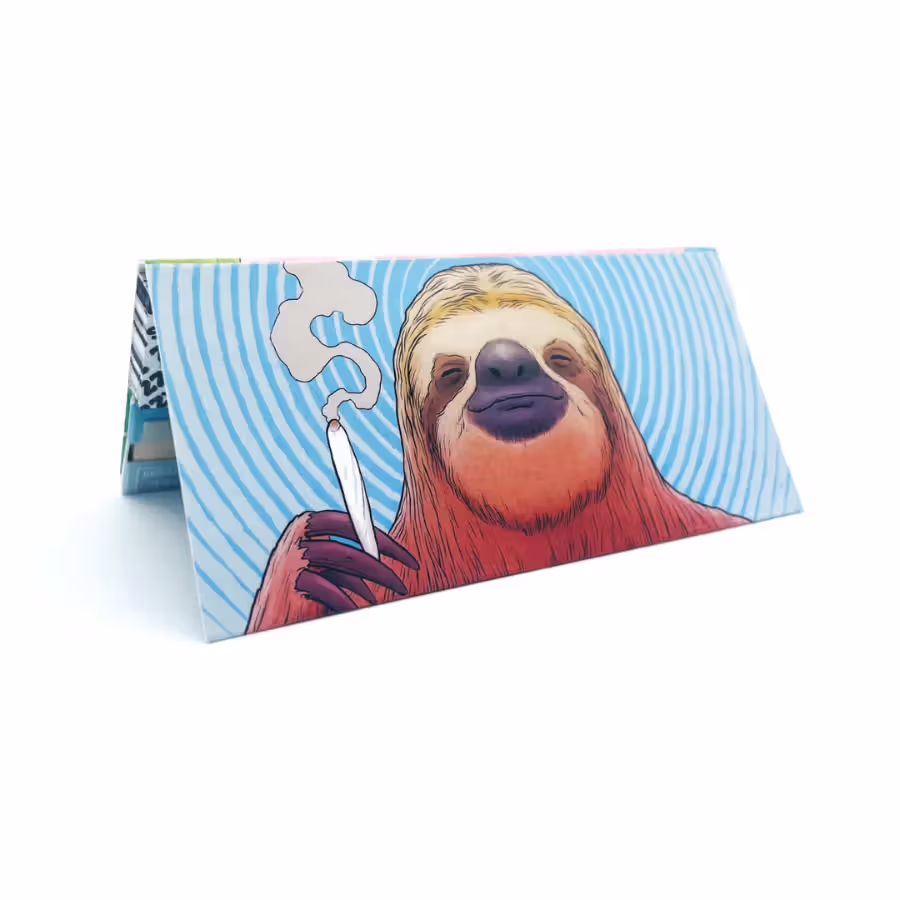 Stoner Sloth Rolling Booklet - King Size Slim Zzz's Rolling Paper Company