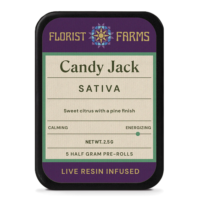 Candy Jack Live Resin 5pk Florist Farms