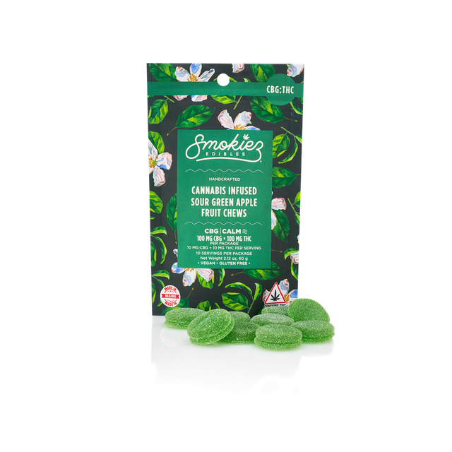 Sour Green Apple Fruit Smokiez