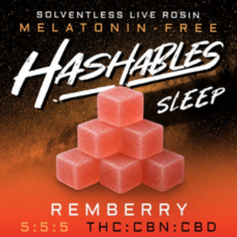 Remberry 1:1:1 THC:CBN:CBD Solventless Hash Infused Hashables