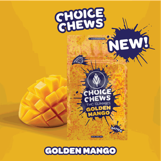 Choice Chews - Golden Mango Glorious Cannabis