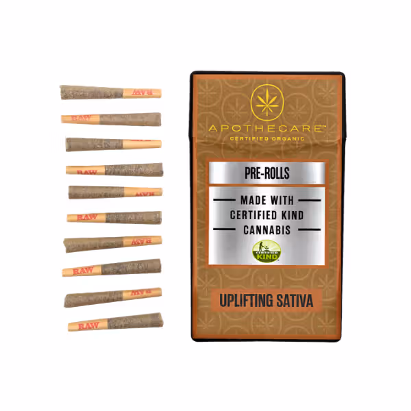 Certified Organic Jack Herer Pre-Roll 10 pack Apothecare