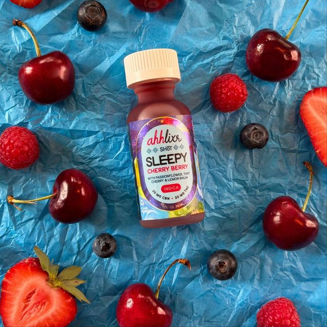 Sleepy Cherry Berry | Indica | Wellness Shot Ahh Moments