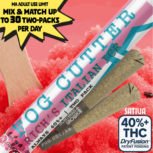 Rich's Italian Ice 0.5G 2 Pack Infused Pre-Rolls Northern Grown Rich's Italian Ice 0.5G 2 Pack Infused Pre-Rolls Northern Grown