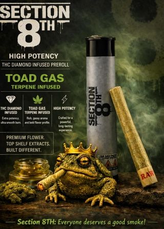 Toad Gas  Section 8th