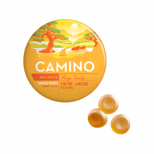 Mango Serenity 1:1 CBD:THC Camino Mango Serenity 1:1 CBD:THC Camino