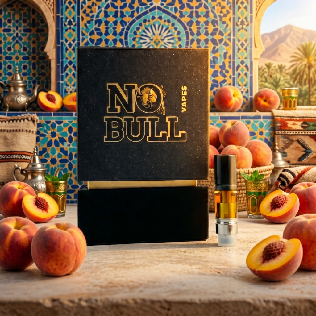 Moroccan Peaches Live Rosin Vape Cart