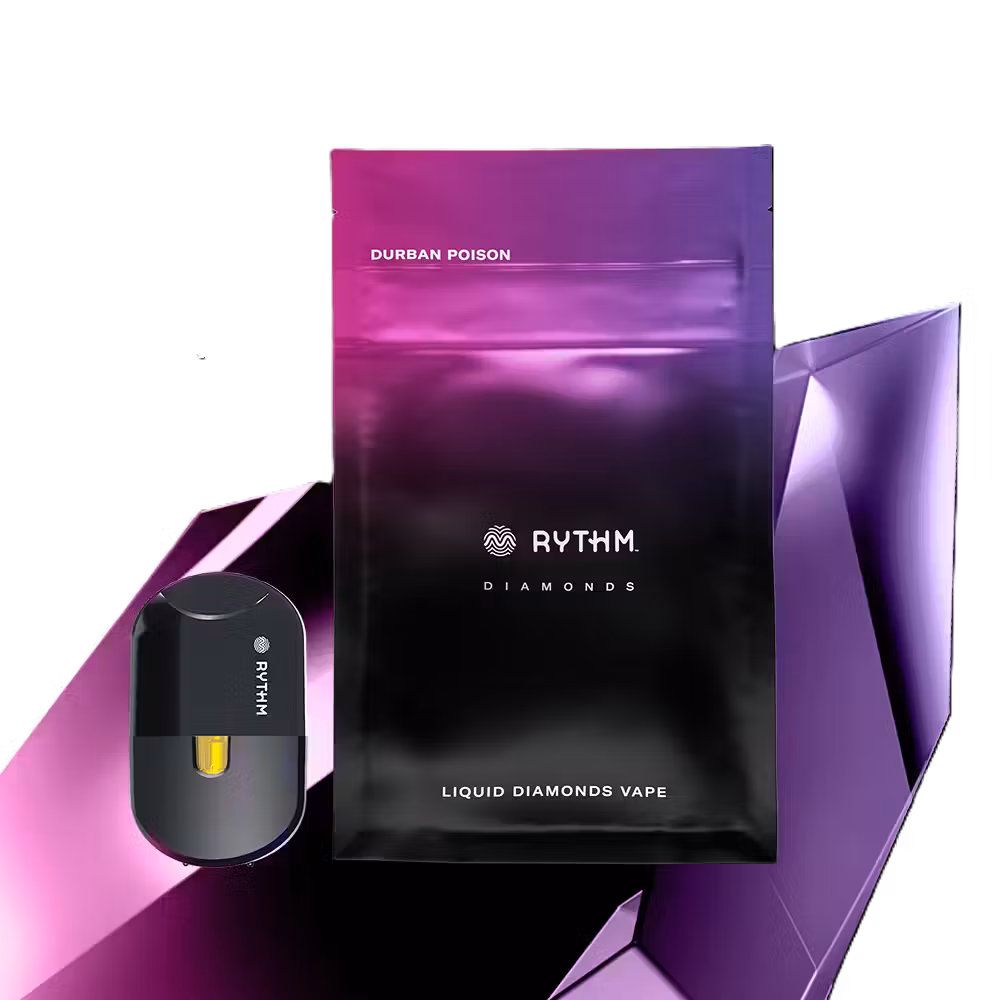 Durban Poison Liquid Diamonds Disposable 1G Rythm