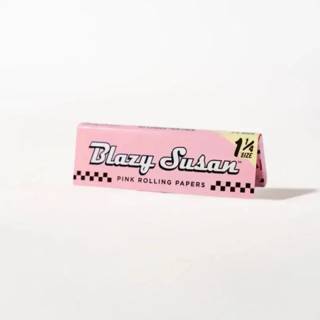Pink 1.25 Rolling Papers Blazy Susan