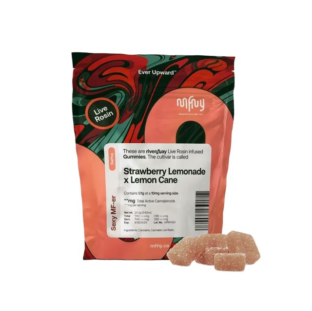 Strawberry Lemonade x Lemon Cane Live Rosin 10pk MFNY