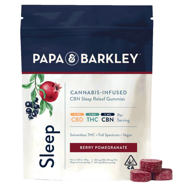 Berry Pomegranate Sleep Papa & Barkley