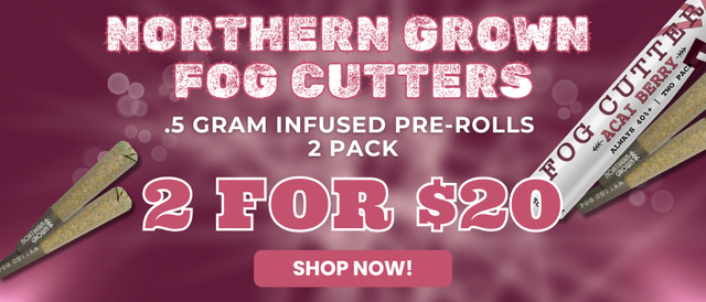 Cannabis Promo, Cannabis Sales, Cannabis Offers, Cannabis on Sale, Fog Cutters Infused Pre-Rolls - 0.5G 2PK - 2 FOR $20