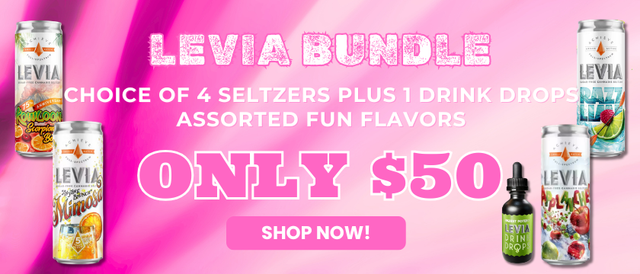 Cannabis Promo, Cannabis Sales, Cannabis Offers, Cannabis on Sale, Levia 4 Pack w/ Drops