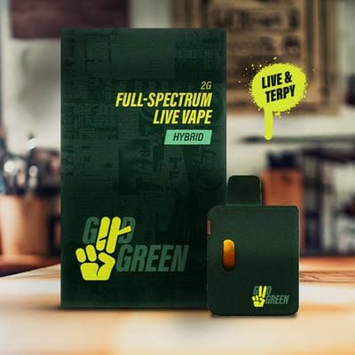 Grinch Mints (Full-Spectrum Live Vape) Good Green
