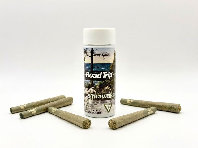- 1/8th - CHERRYLICIOUS #3 ( Raw Pre-Rolls (each) ) Road Trip