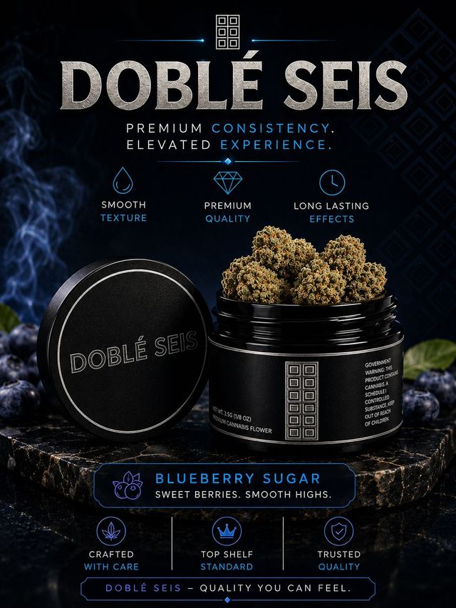 Blueberry Sugar Doble Seis