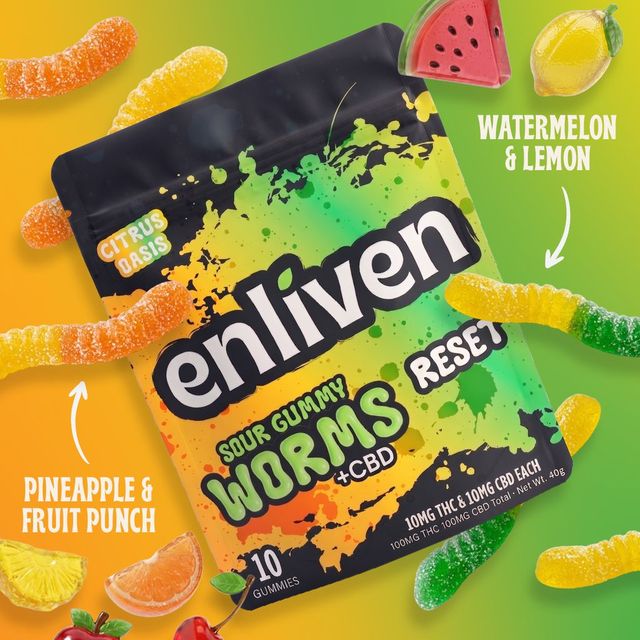 Citrus Oasis Reset CBD/THC Sour Enliven
