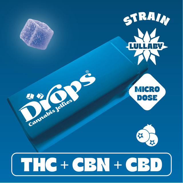 Blueberry 10:2.5:1 CBD:CBN:THC Drops