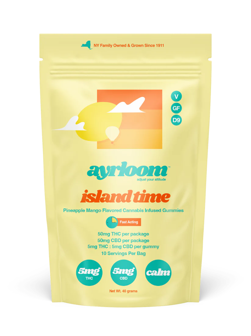 Island Time 1:1 THC:CBD Ayrloom