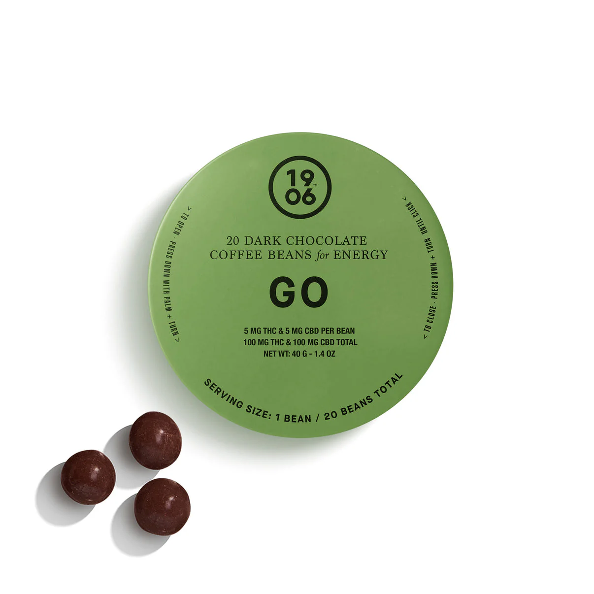 Go Beans 1:1 THC:CBD 1906