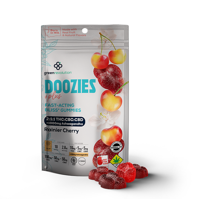 Doozies Rainer Cherry 2:1:1 THC:CBC:CBD Green Revolution