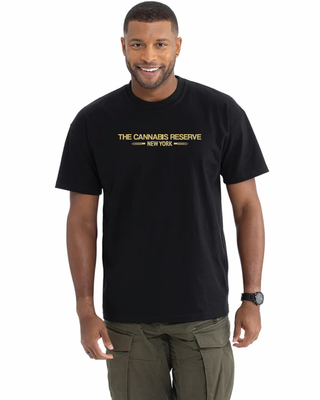 Logo T-Shirt Black The Cannabis Reserve