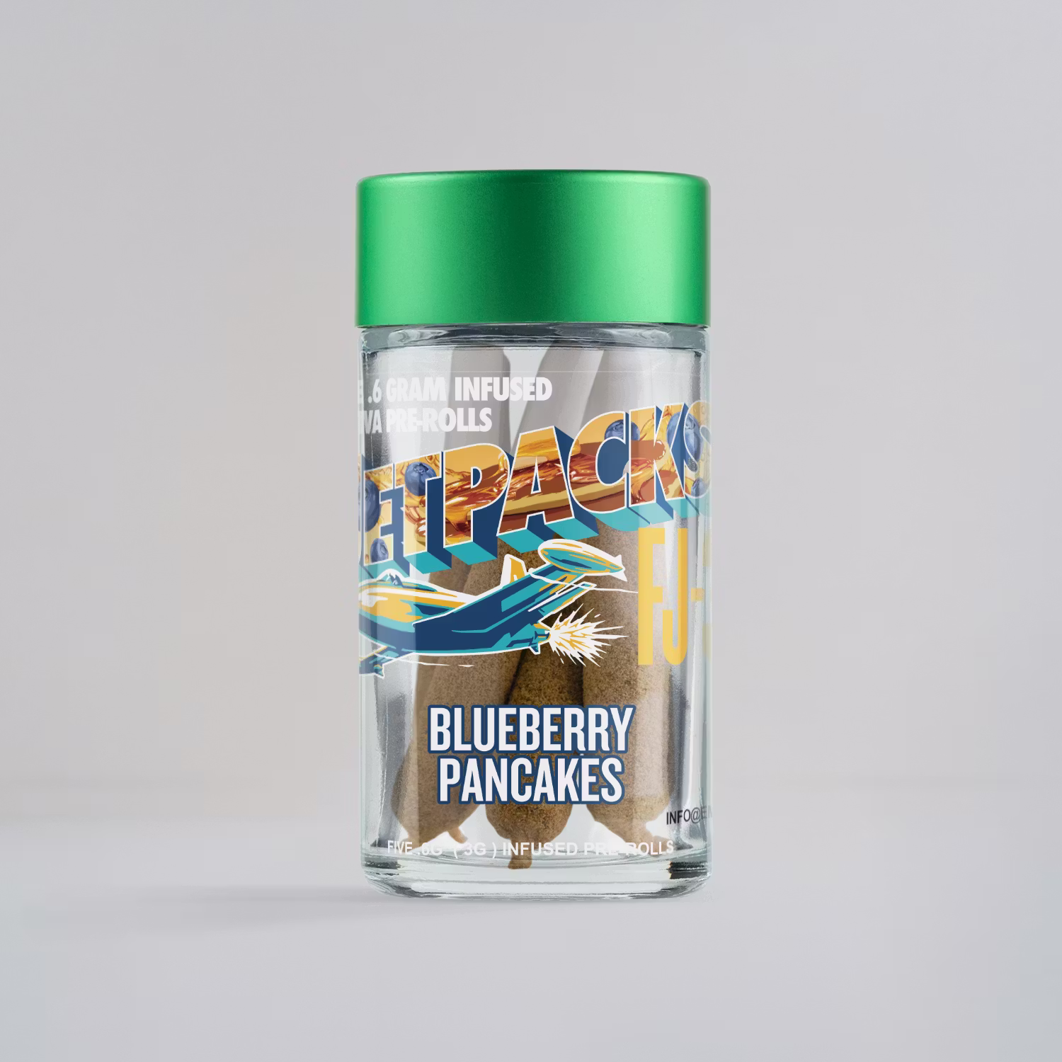 Blueberry Pancakes FJ-3 Jetpacks